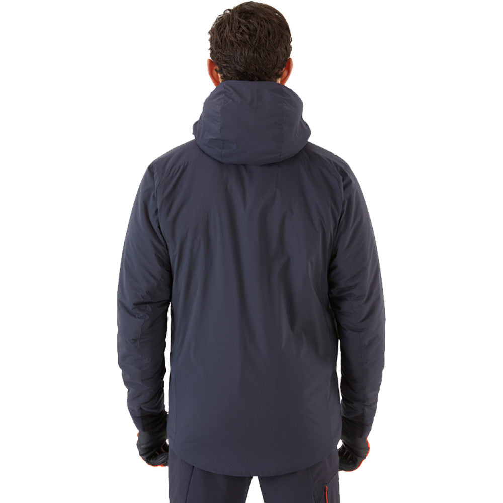 RAB XENAIR ALPINE INSULATED JACKET - BLACK / GREY