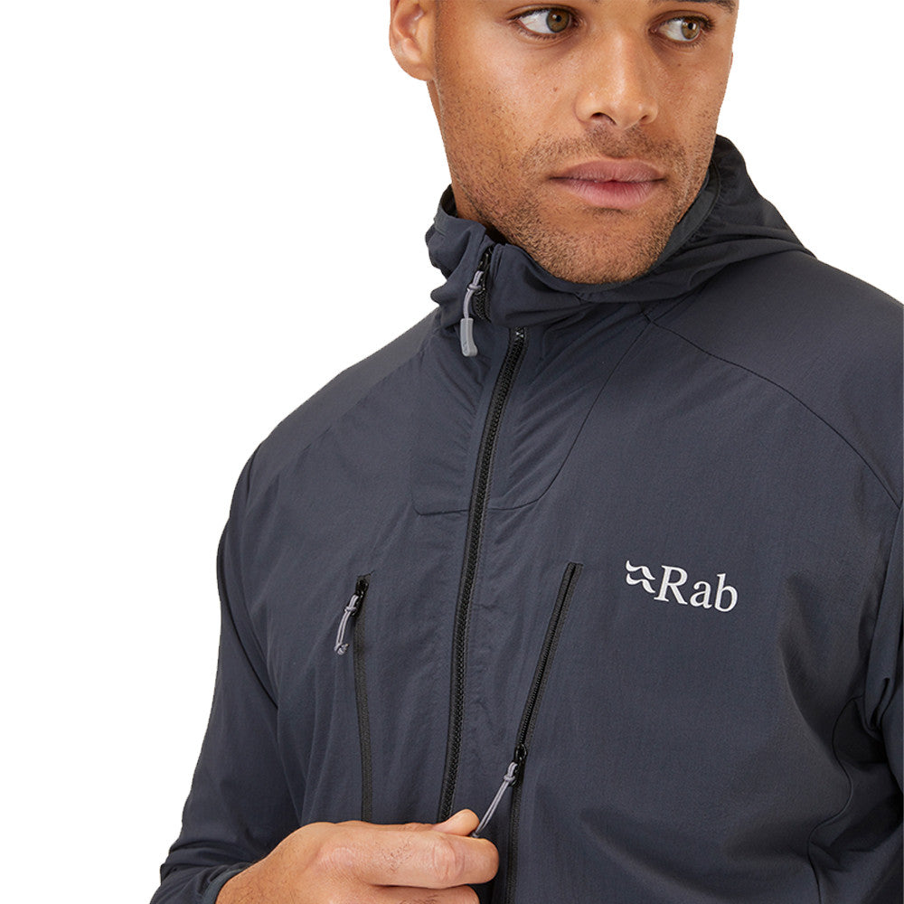 RAB BOREALIS JACKET - BELUGA GREY