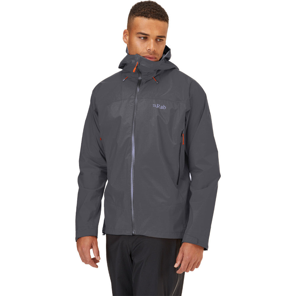 RAB DOWNPOUR PLUS 2.0 JACKET - GRAPHENE GREY