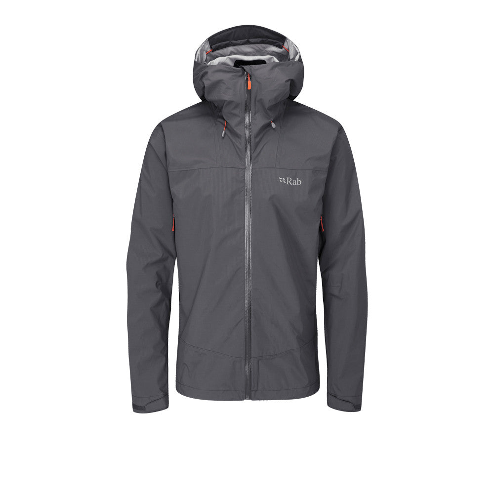 RAB DOWNPOUR PLUS 2.0 JACKET - GRAPHENE GREY