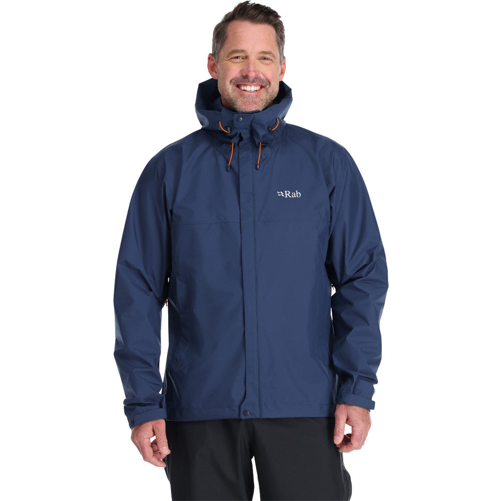 RAB DOWNPOUR ECO JACKET - DEEP BLUE