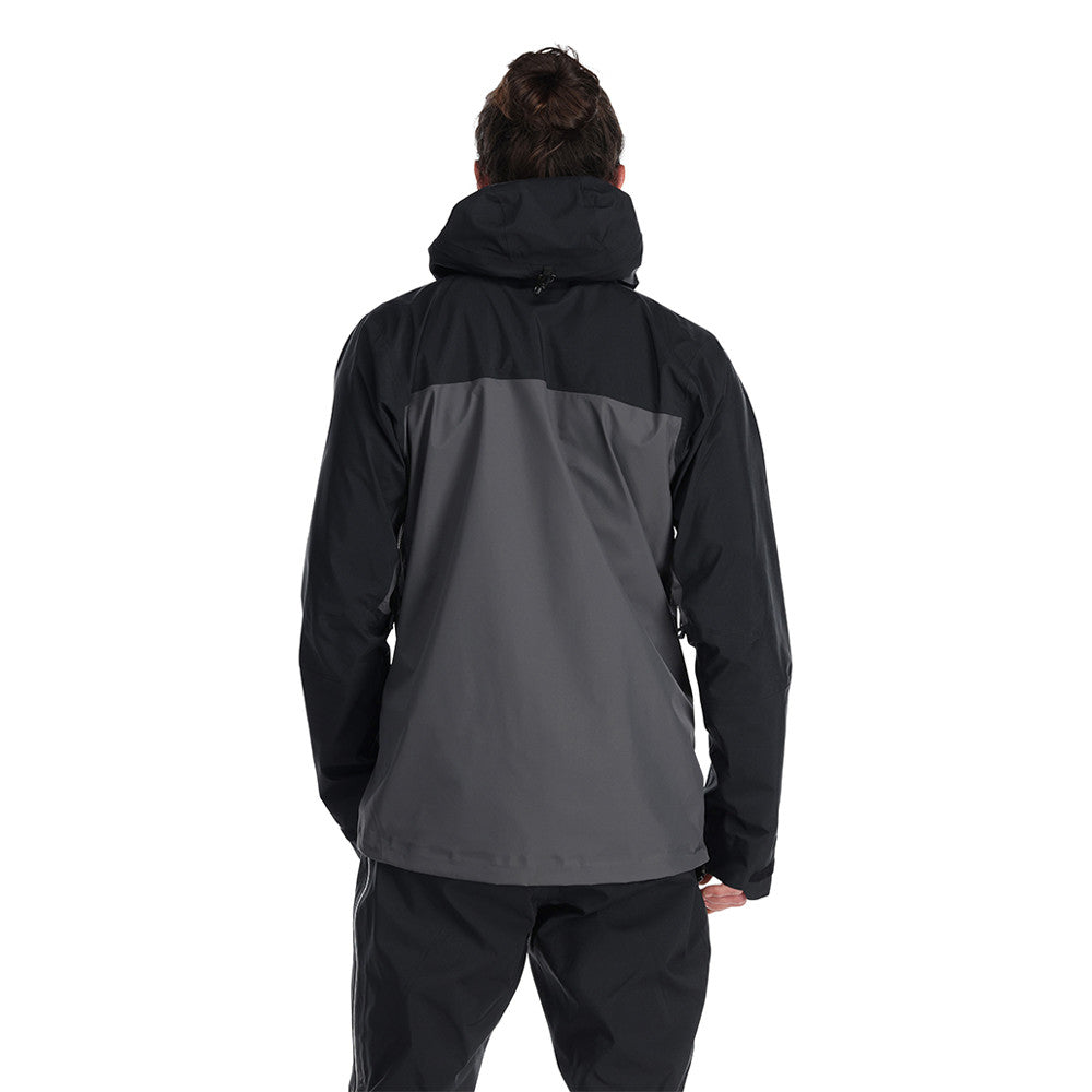 RAB LATOK MOUNTAIN GORE-TEX PRO JACKET - BLACK / GRAPHENE