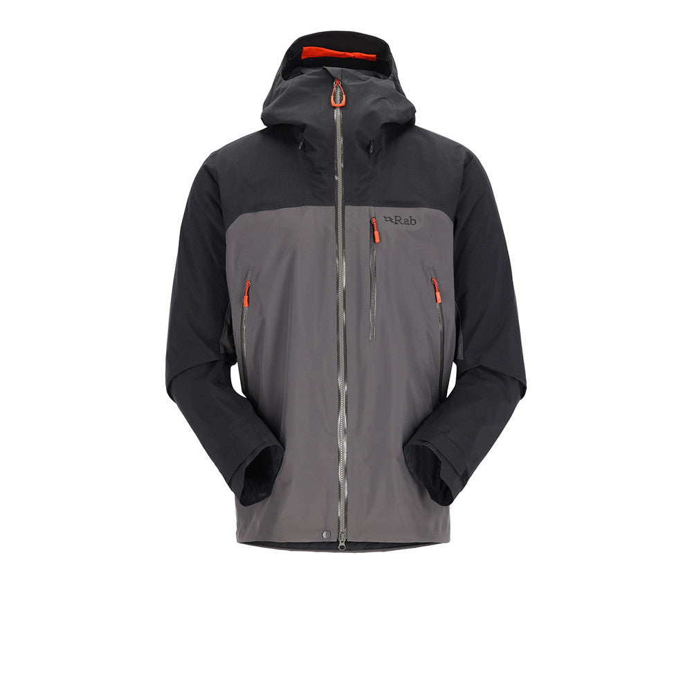 RAB LATOK MOUNTAIN GORE-TEX PRO JACKET - BLACK / GRAPHENE