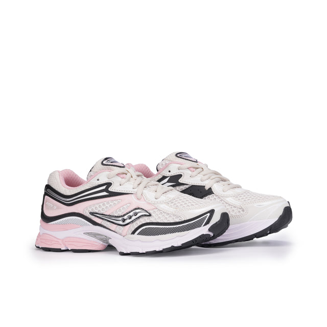Saucony Junior ProGrid Omni 9 - Ivory/Pink