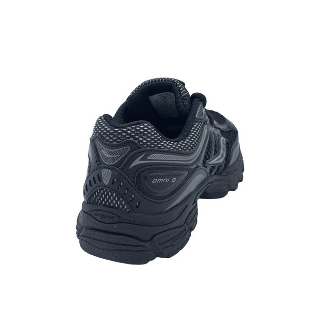 Saucony Junior ProGrid Omni 9 - Black/Gunmetal