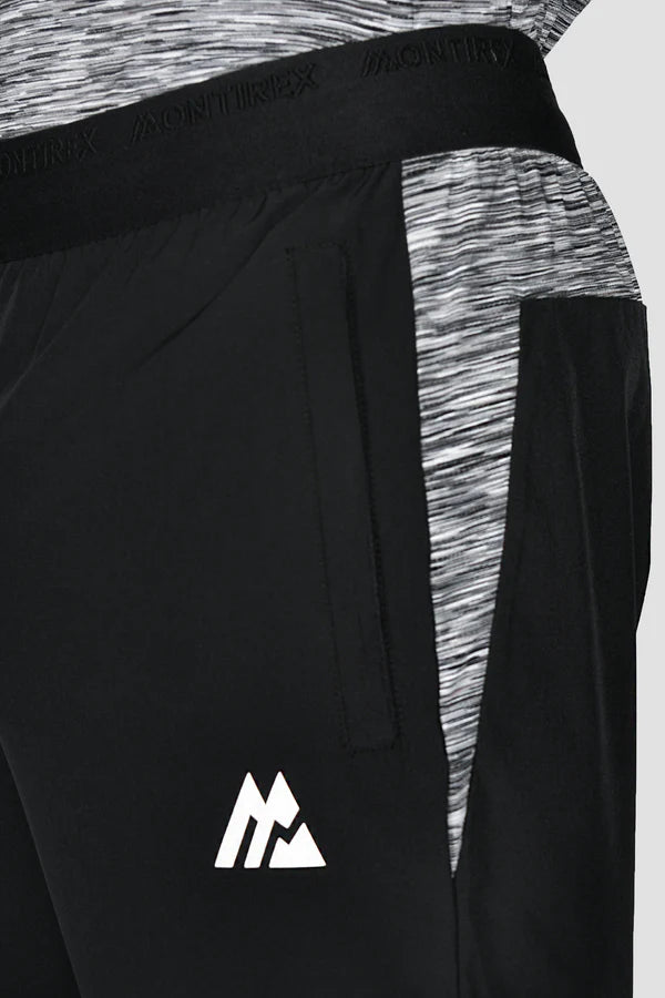 MONTIREX Trail Panel Running Pant - Black