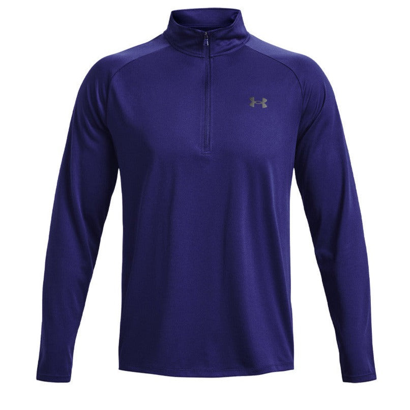 UNDER ARMOUR TECH HALF ZIP 2.0 - SONAR BLUE / NAVY