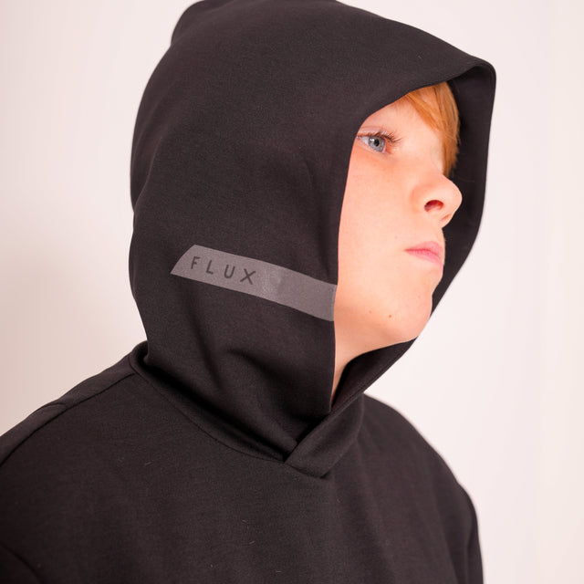 Flux Junior Velar Hoodie - Black