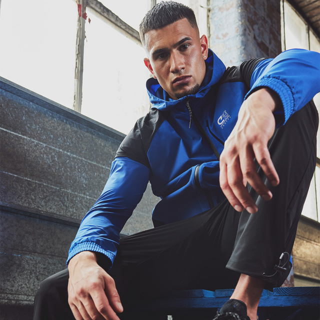 Cruyff Elite Tracksuit - Blue/Black