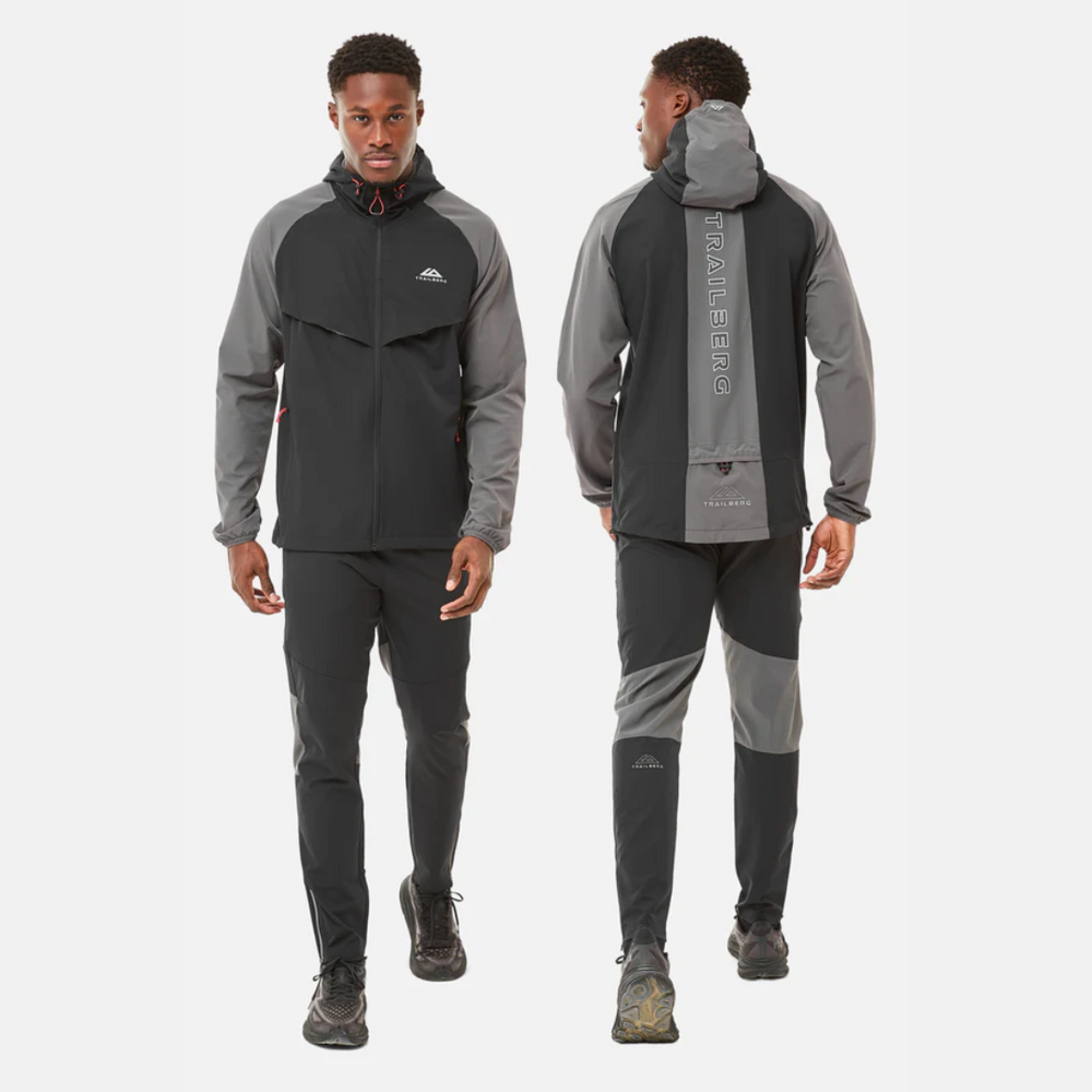 Trailberg Ventilate Tracksuit - Black / Dark Grey