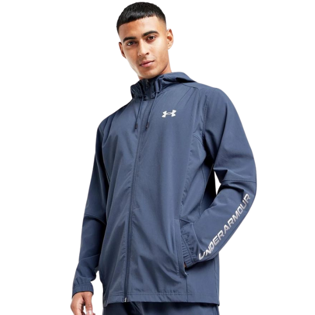 UNDER ARMOUR VANISH STORM JACKET SHIP GREY