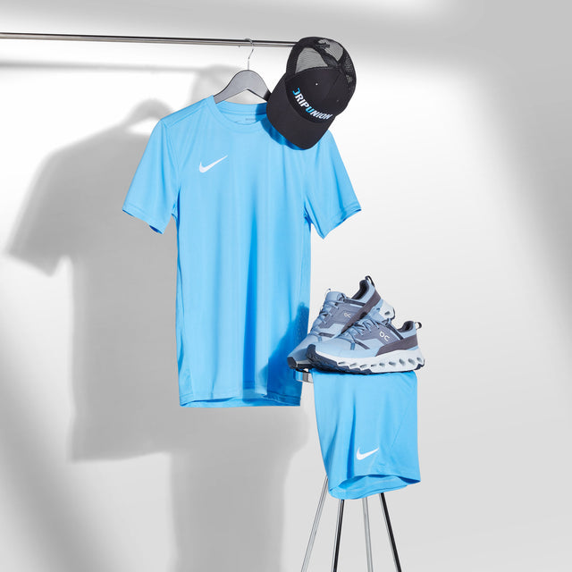 Nike Dri-Fit Tshirt / Shorts Set - University Blue