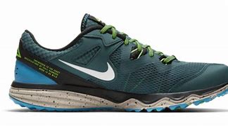 NIKE JUNIPER TRAIL RUNNING SHOES TRAINERS - BLUE/GREEN