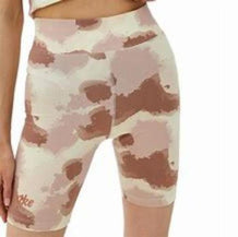 NIKE WOMEN'S PRO HIGHWAIST BIKE SHORTS - NEUTRAL PINK