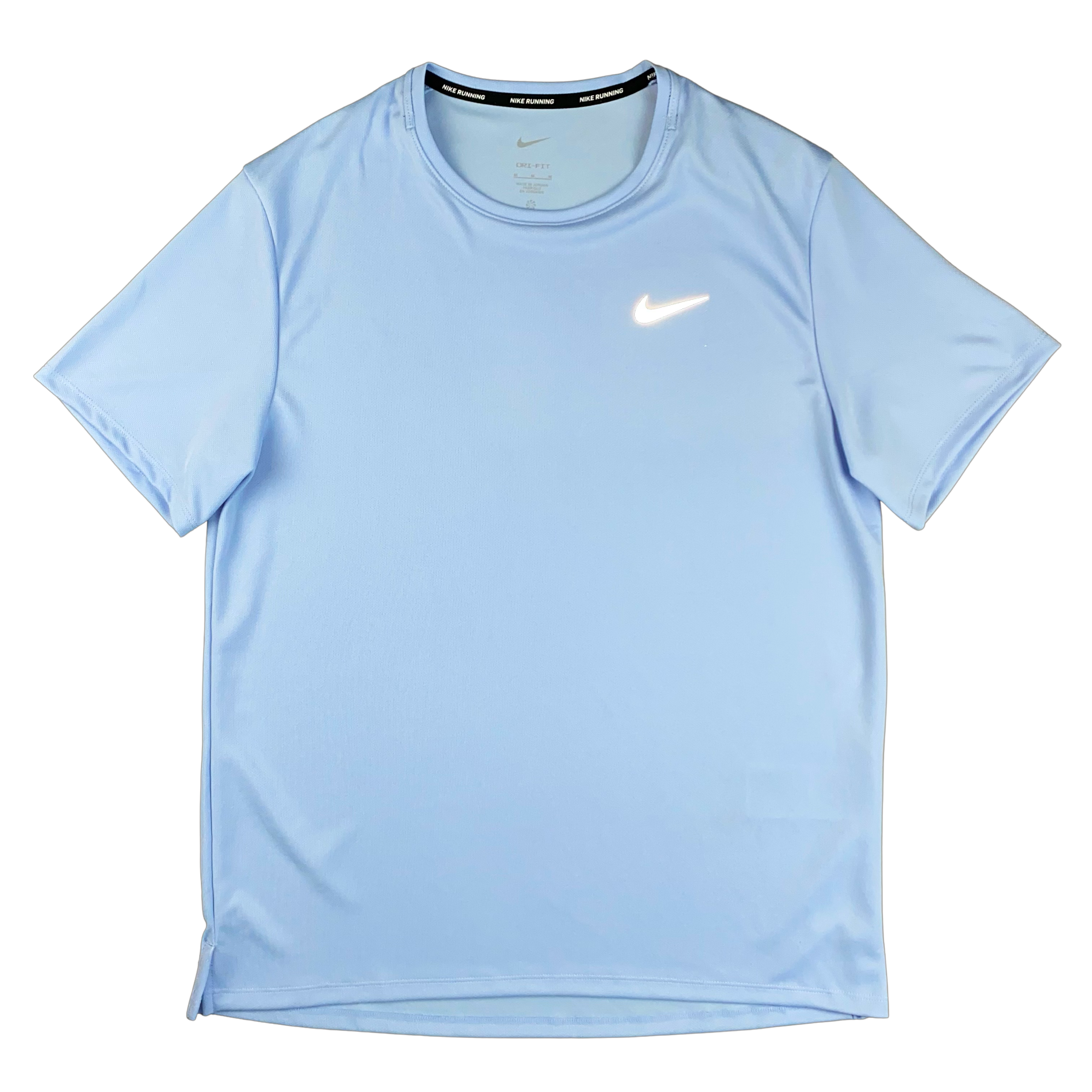 NIKE UV MILER RUNNING T-SHIRT - BLISS BLUE