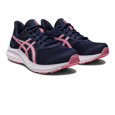 ASICS WOMEN'S JOLT 4 RUNNING TRAINERS - NAVY/PINK
