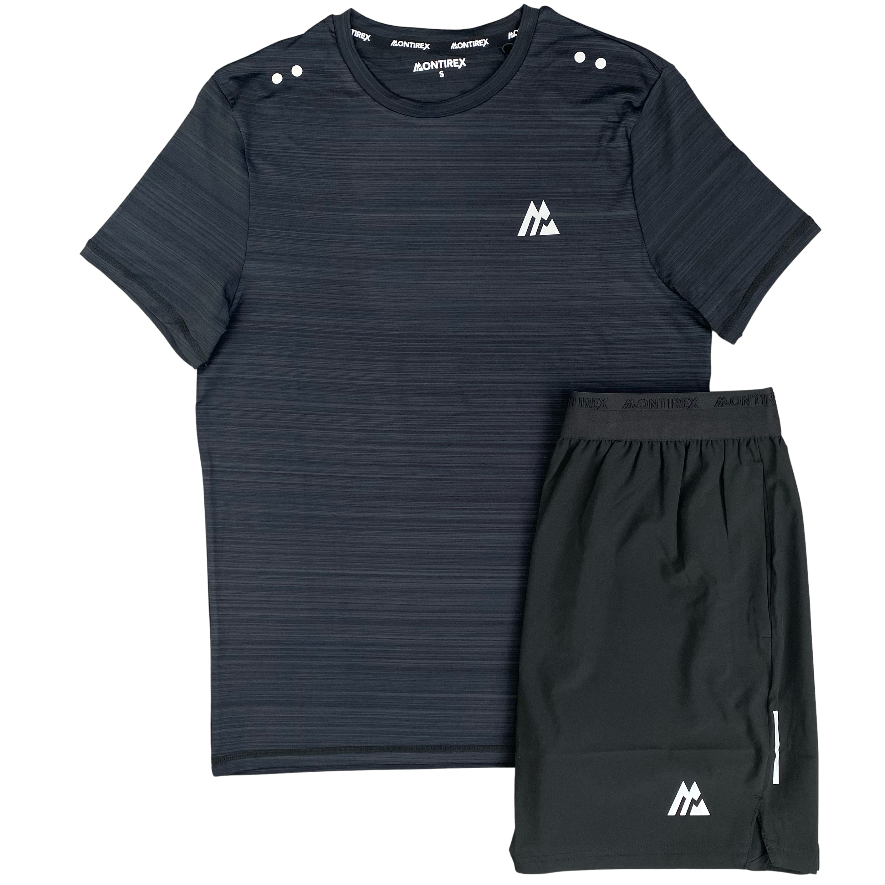 MONTIREX SWIFT TSHIRT / FLY SHORTS SET - BLACK