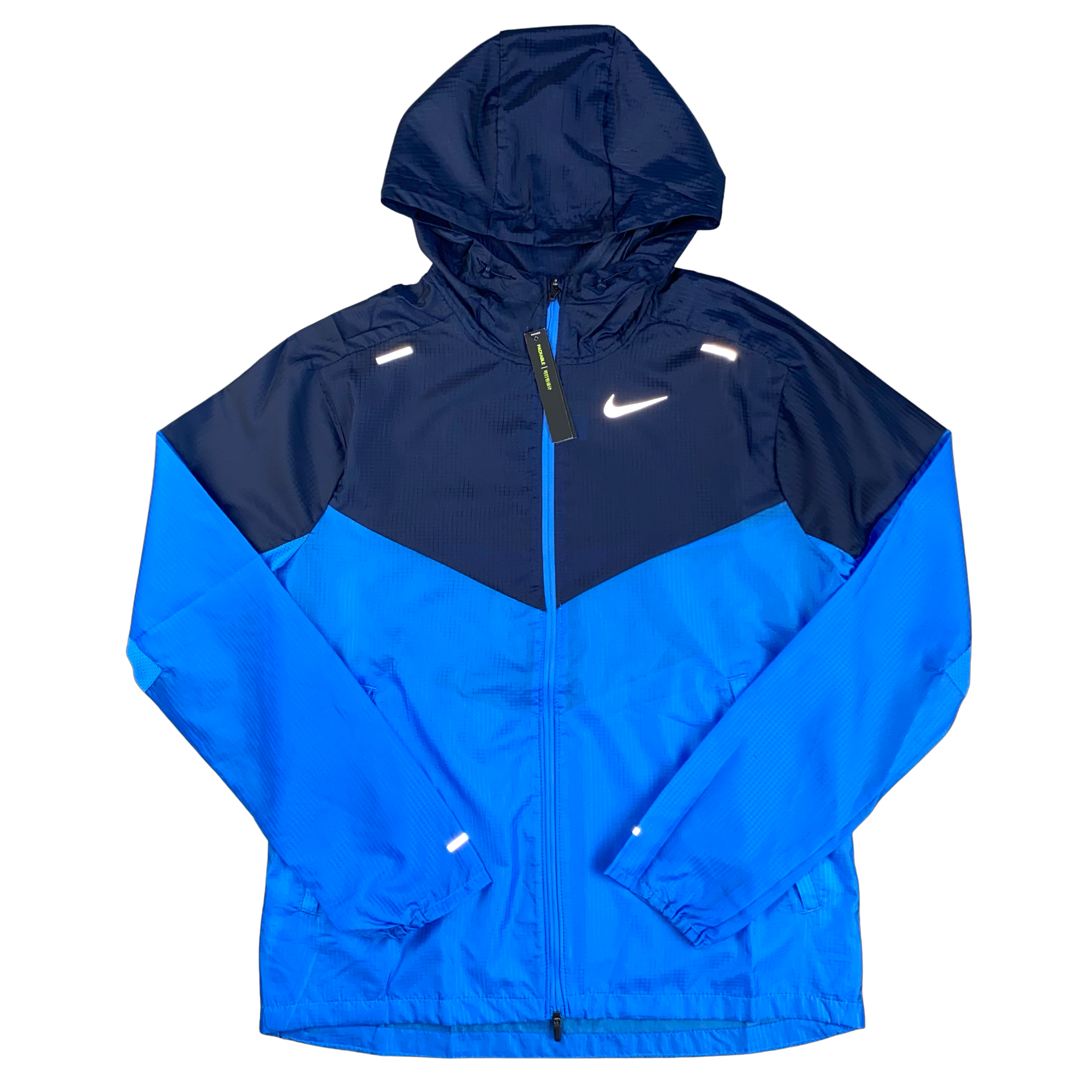 Blue sales nike windbreaker