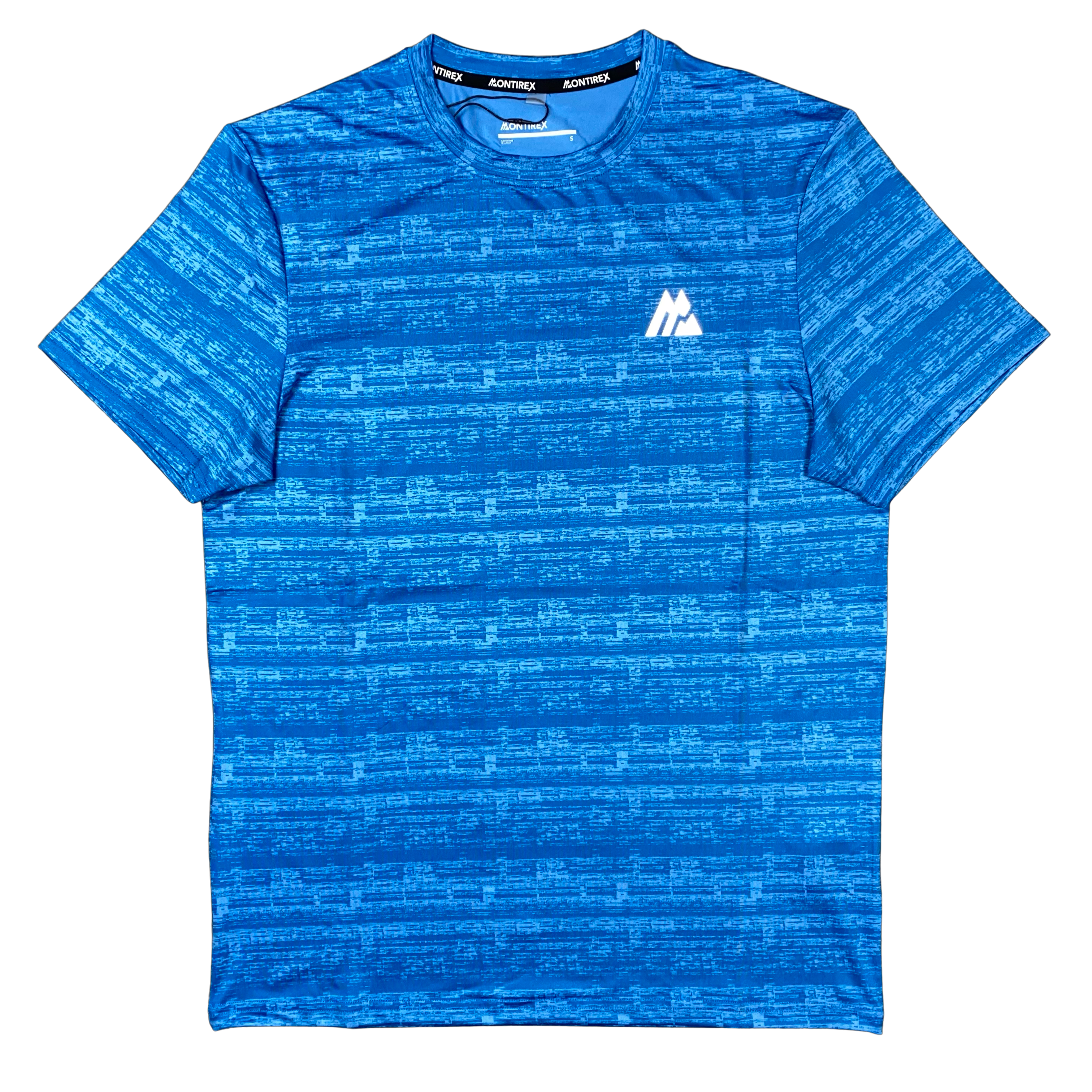 MONTIREX Pacer Printed T-Shirt - Egyptian Blue