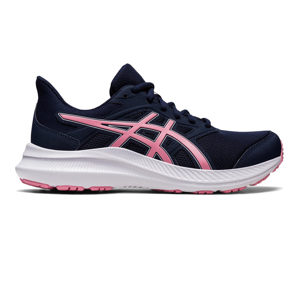 ASICS WOMEN'S JOLT 4 RUNNING TRAINERS - NAVY/PINK