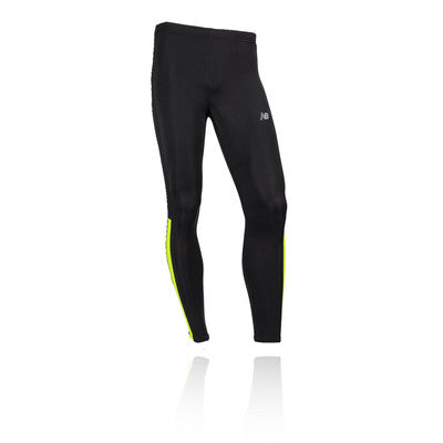 NEW BALANCE WOMEN'S ACCELERATE LEGGINGS - BLACK/NEON