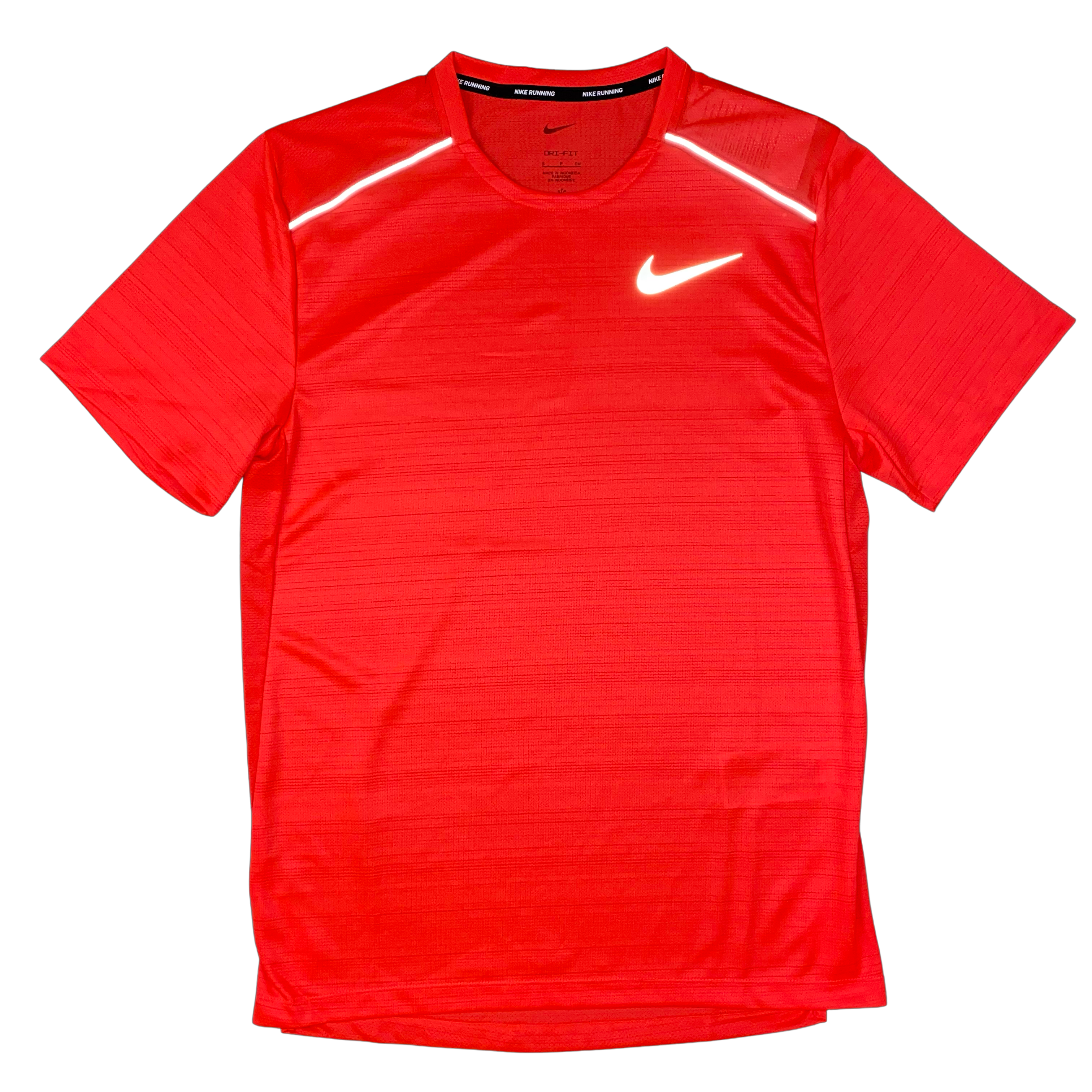 NIKE MILER T-SHIRT 1.0 - CRIMSON RED