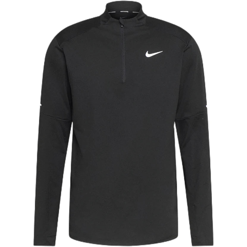 NIKE ELEMENT HALF ZIP 4.0 - BLACK