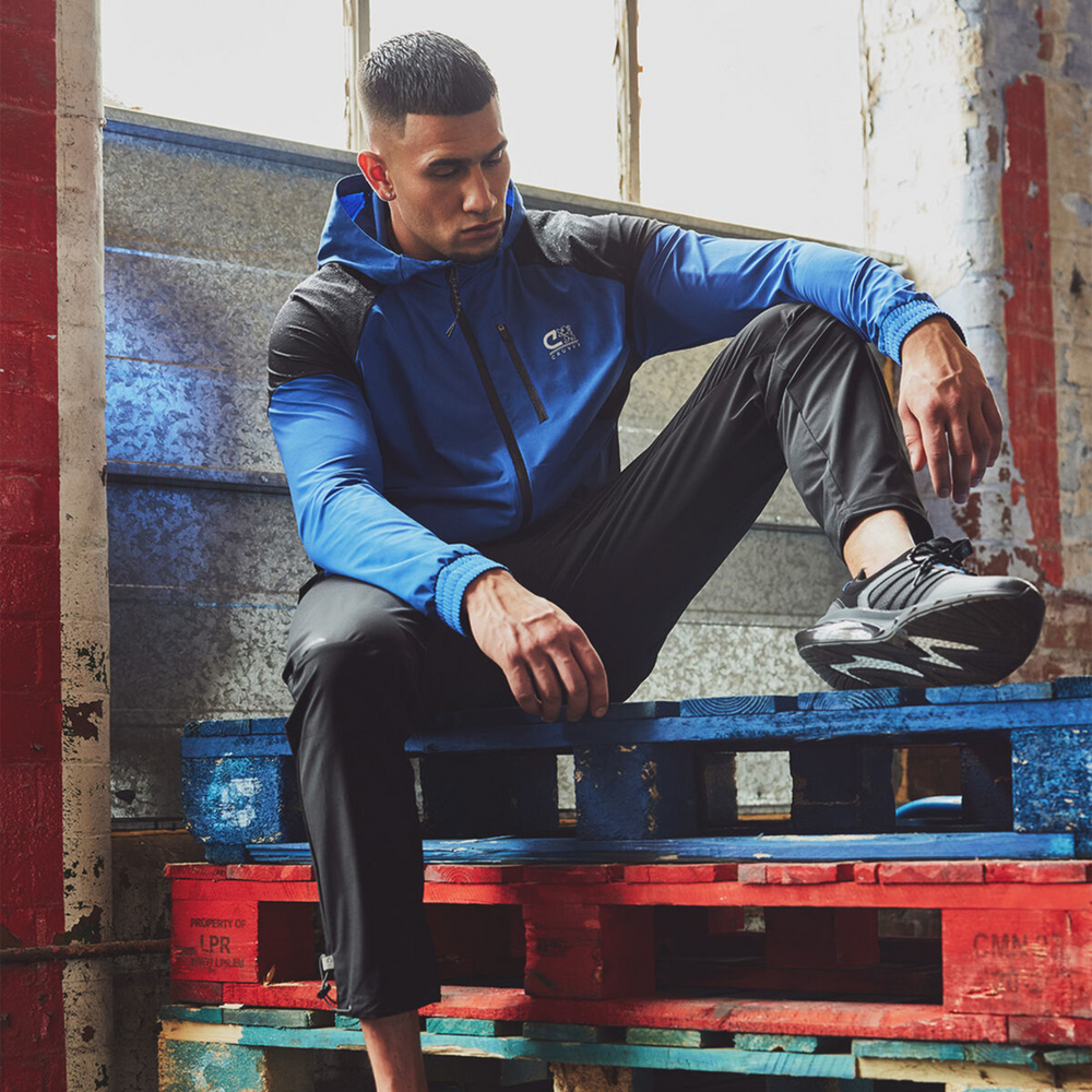 Cruyff Elite Tracksuit - Blue/Black