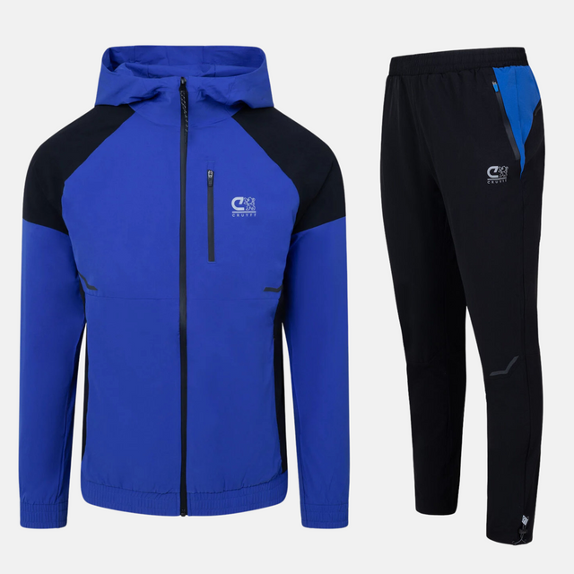 Cruyff Elite Tracksuit - Blue/Black