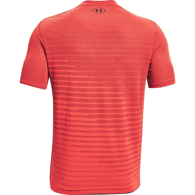 UNDER ARMOUR SEAMLESS T SHIRT - RED