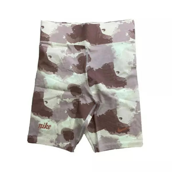 NIKE WOMEN'S PRO HIGHWAIST BIKE SHORTS - NEUTRAL PINK