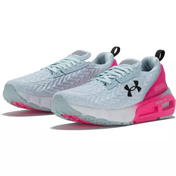 UNDER ARMOUR WOMEN'S HOVR MEGA 2 TRAINERS - WHITE/PINK
