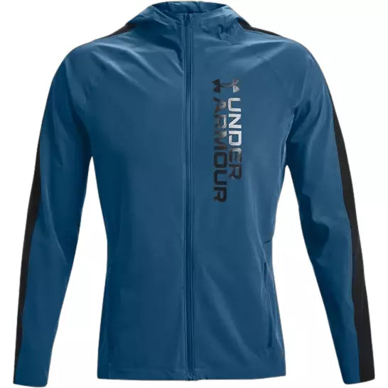 UNDER ARMOUR OUTRUN THE STORM JACKET - BLUE
