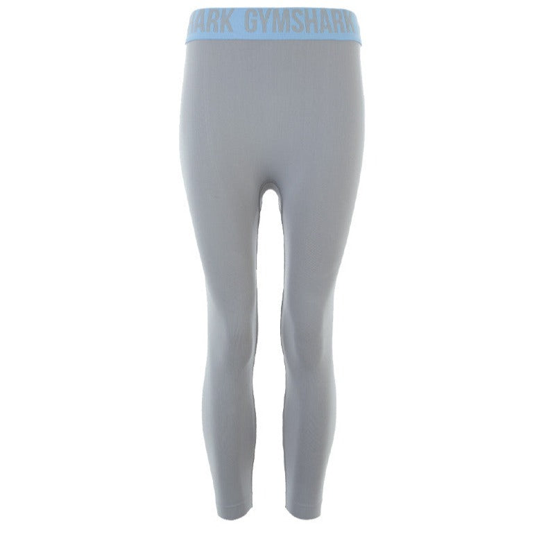 Gray/Blue Gymshark Leggings - Athletic apparel