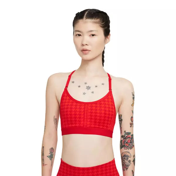 Nike polka top dot sports bra