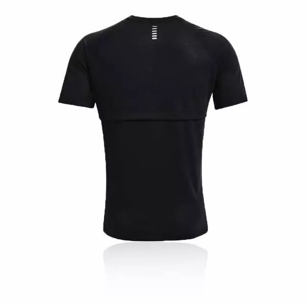 UNDER ARMOUR STREAKER T-SHIRT - BLACK