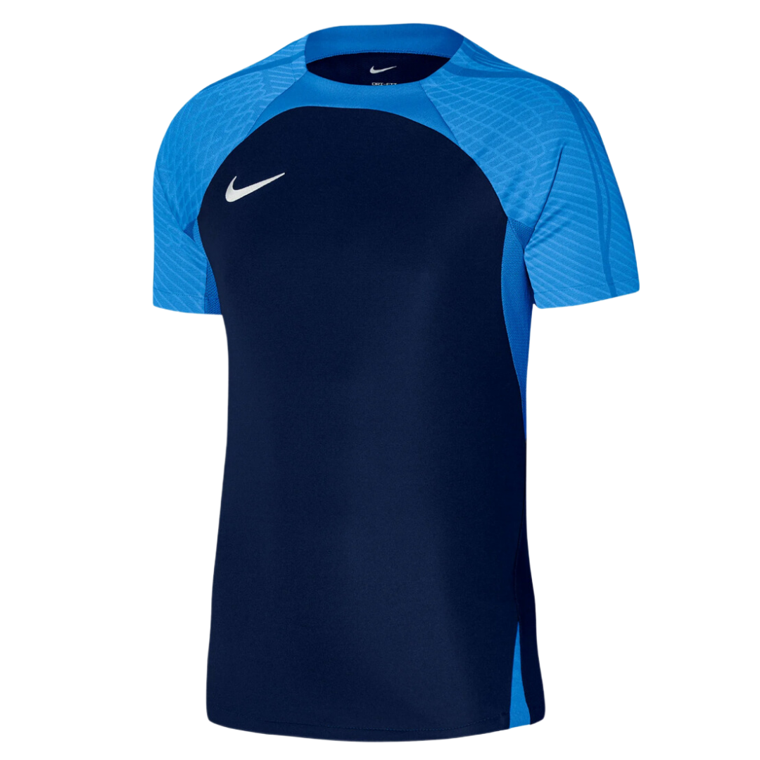 Nike Strike 23 Training T Shirt - Obsidian / Royal Blue