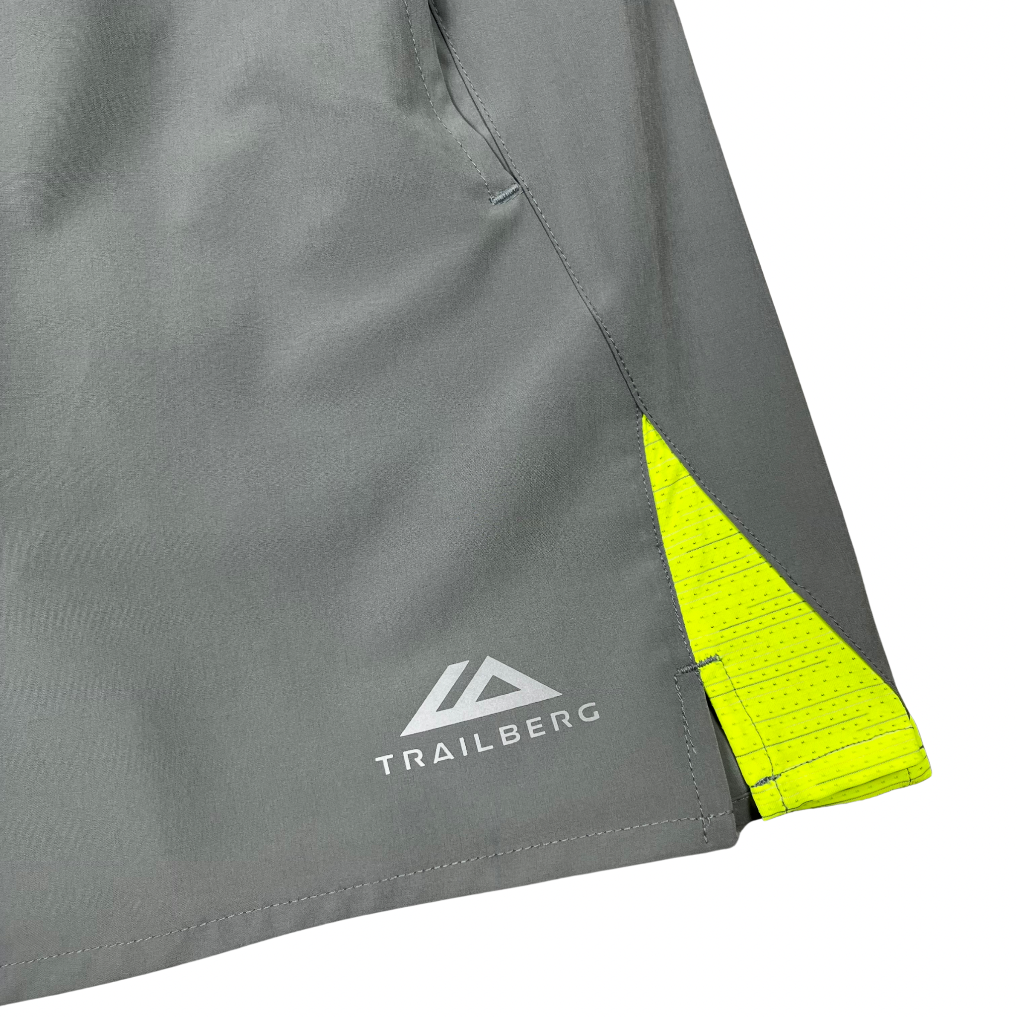 Trailberg Element 2.0 Shorts - Neon Yellow / Grey