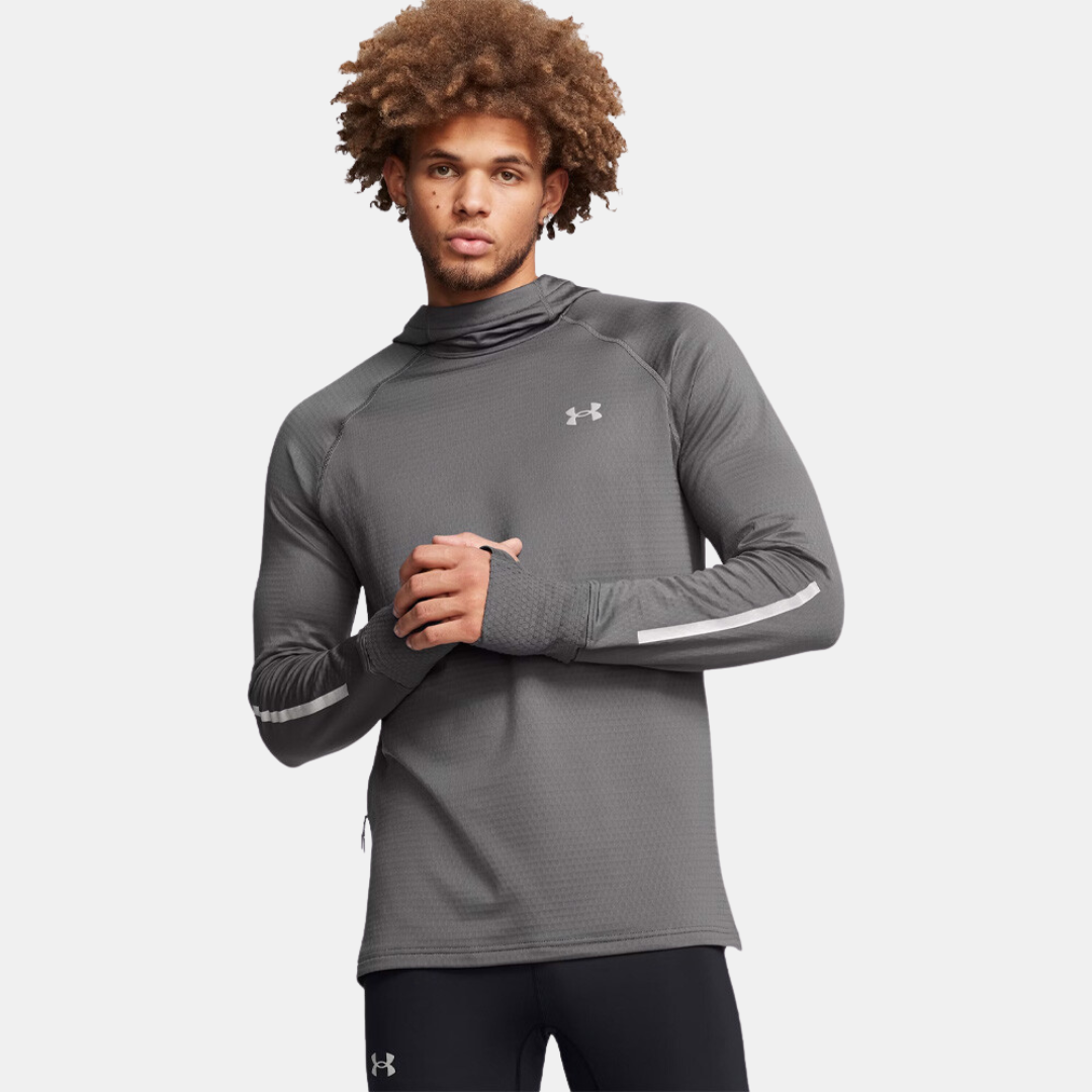 Under Armour Launch Balaclava Hooded Jacket - Grey