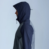 Trailberg Triathlon Windbreaker - Storm Grey/Navy Blue