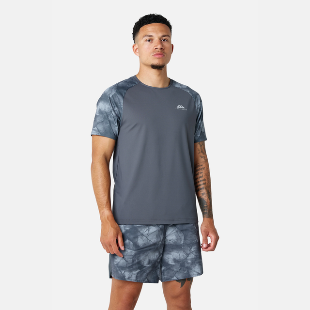 Trailberg Ice T-Shirt / Shorts Set - Graphite Grey