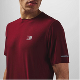 Karrimor Run T-Shirt / Shorts Set - Burgundy