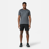 Trailberg Rapid Dash T-Shirt / Shorts Set - Volcano Grey/Black