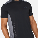 Trailberg Triathlon Ultra T-Shirt - Black/Graphite Grey