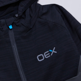 OEX Junior Peak Tracksuit - Black/Charcoal