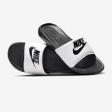 Nike Victori Logo Sliders - Black/White