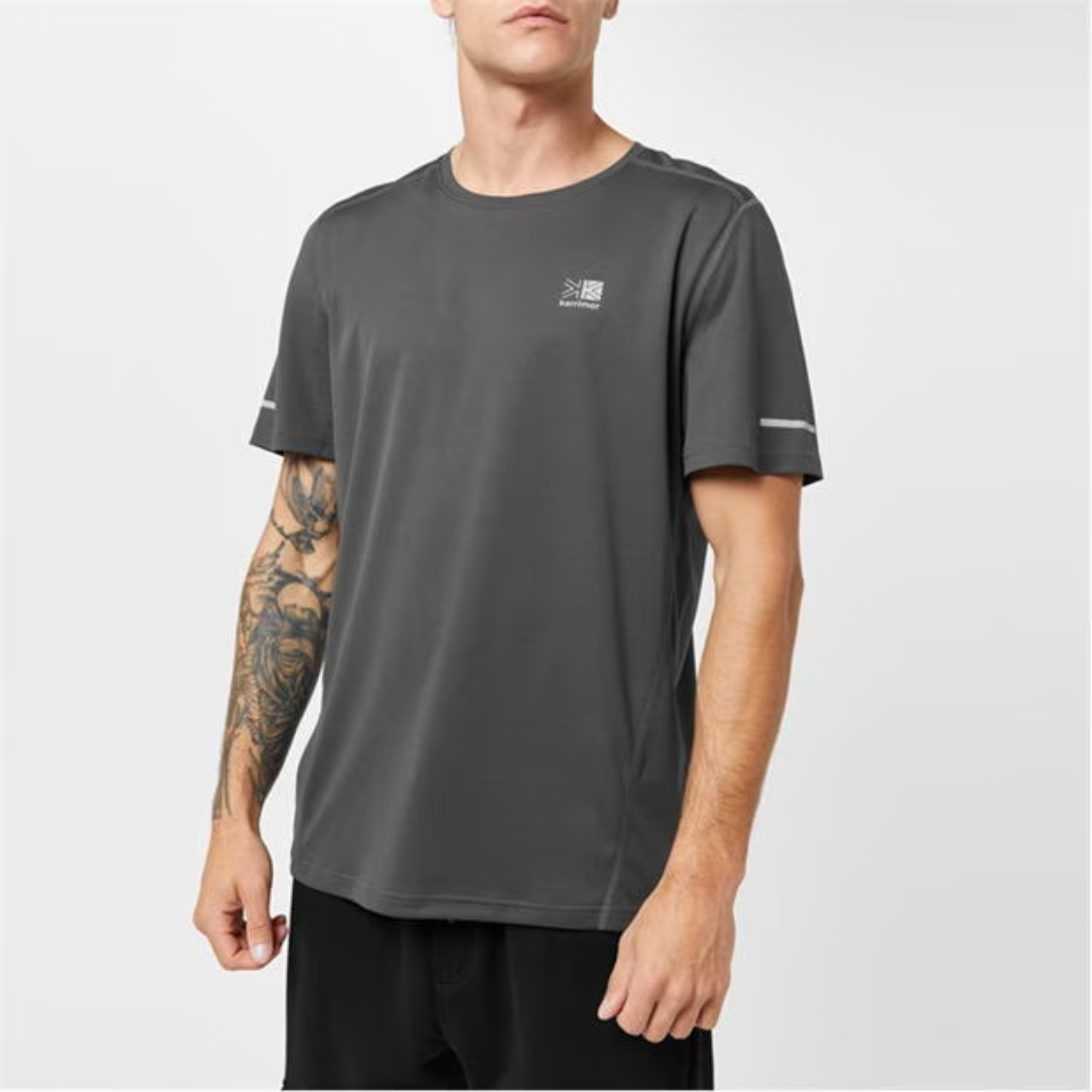 Karrimor Run T-Shirt / Shorts Set - Charcoal