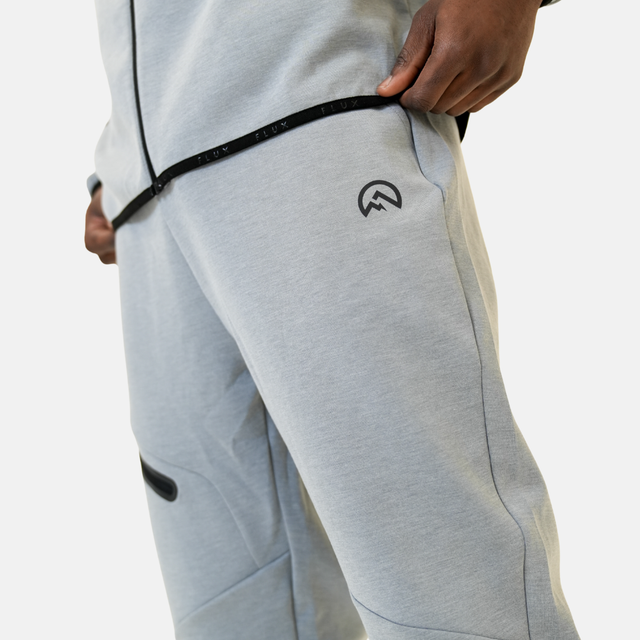 Flux Velar Zip-Up Tracksuit - Grey