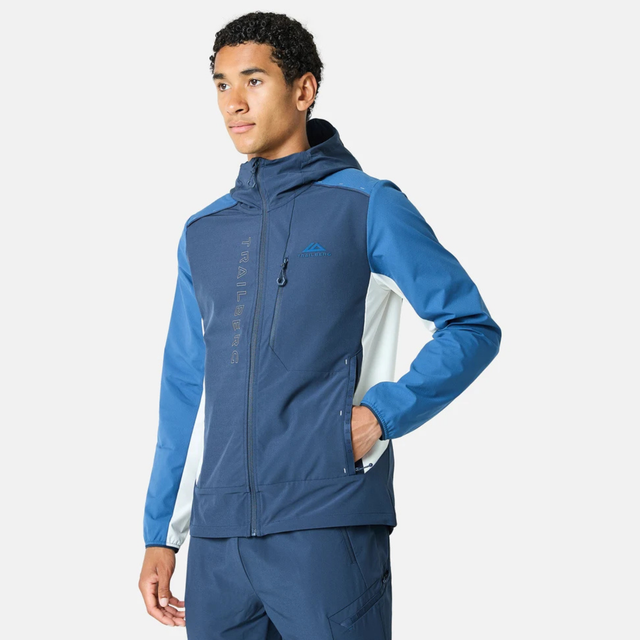Trailberg Triathlon Ultra Windbreaker - Storm Blue/Inkline