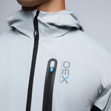 OEX Aspect Tracksuit - Light Grey/Charcoal